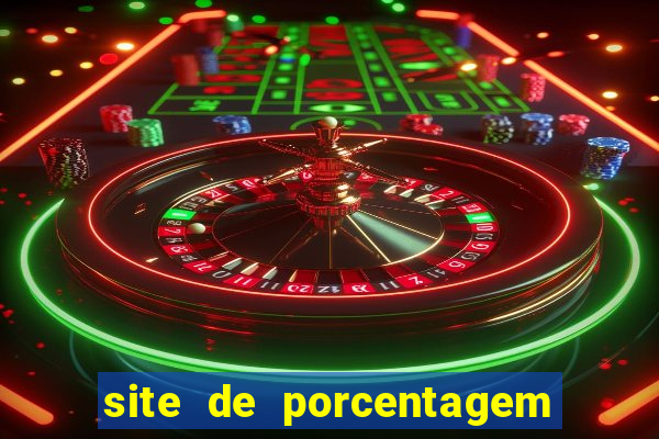 site de porcentagem de jogos slots